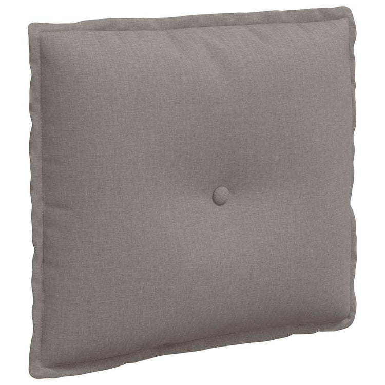 Vidaxx coussin de dossier taupe 50 x 19 x 45 cm tissu