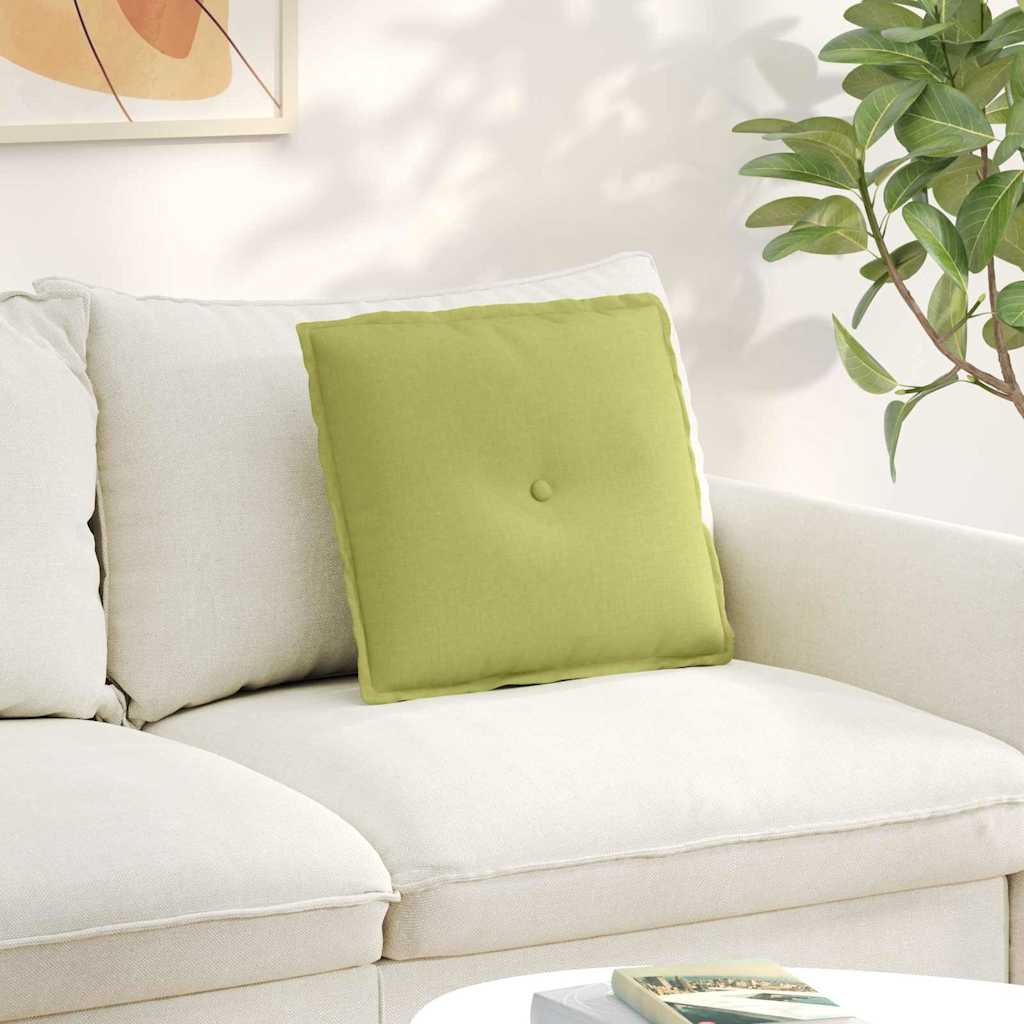 Vidaxx coussin de dossier vert clair 50 x 19 x 45 cm tissu