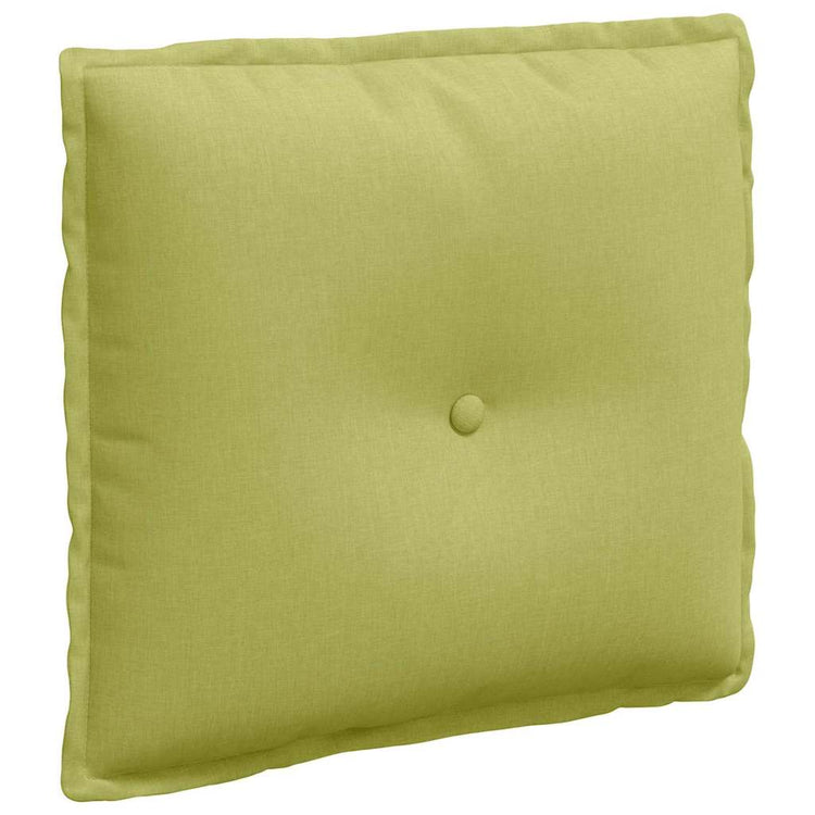 Vidaxx coussin de dossier vert clair 50 x 19 x 45 cm tissu