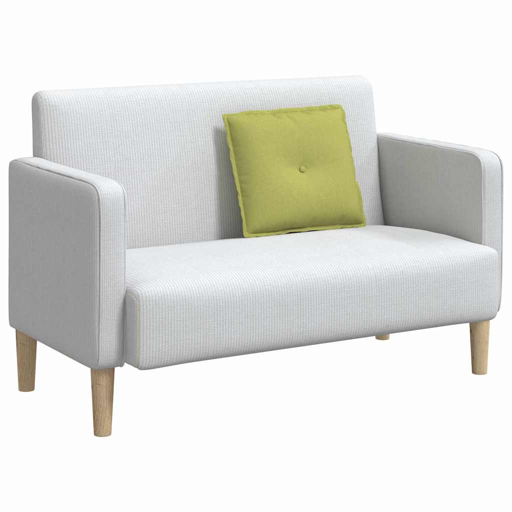 Vidaxx coussin de dossier vert clair 50 x 19 x 45 cm tissu
