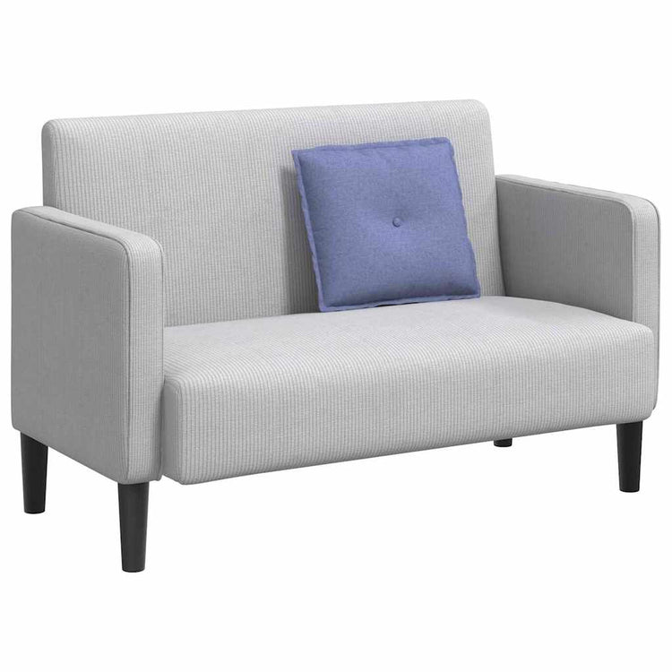 Vidaxx coussin de dossier jeans bleu 50 x 19 x 45 cm tissu