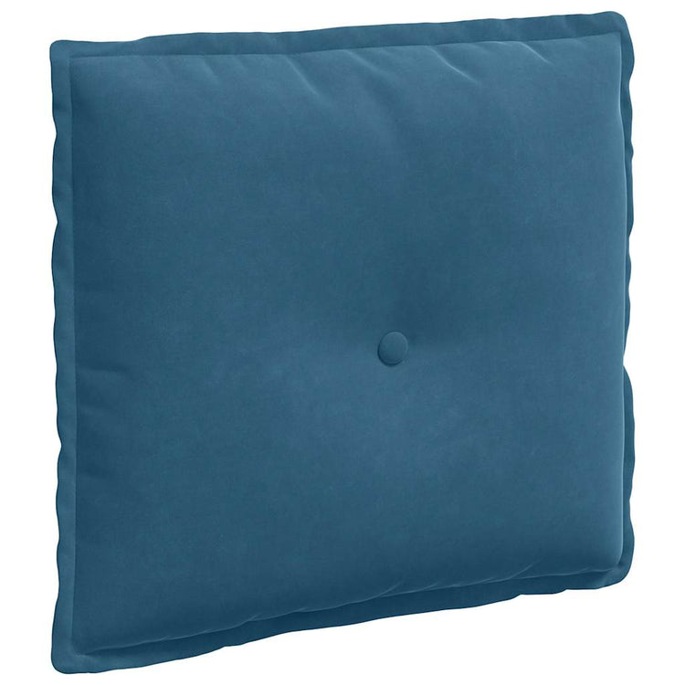Vidaxx coussin de dossier bleu 50 x 45 cm tissu corde
