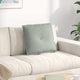 Vidaxx coussin de dossier gris clair 50 x 45 cm tissu corde