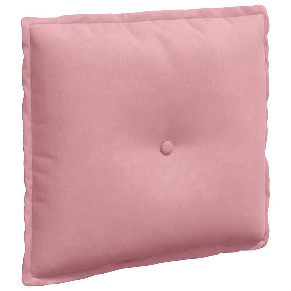 Vidaxx coussin de dossier rose 50 x 45 cm tissu corde