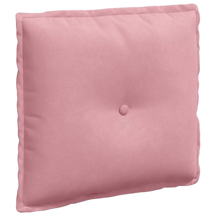 Vidaxx coussin de dossier rose 50 x 45 cm tissu corde
