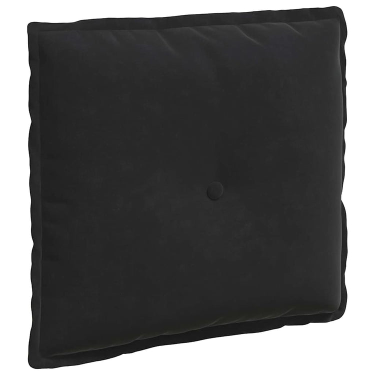 Vidaxx coussin de dossier noir 50 x 45 cm tissu corde