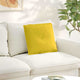 Vidaxx coussin de dossier jaune 50 x 45 cm tissu corde
