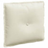 Vidaxx coussin de dossier crème 50 x 45 cm tissu corde