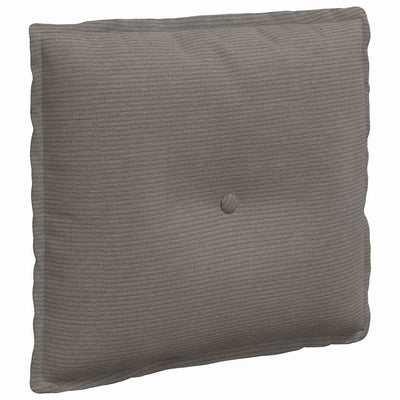 Vidaxx coussin de dossier gris clair 50 x 45 cm tissu corde