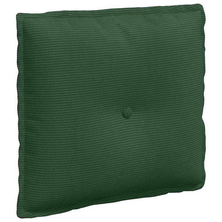 Vidaxx coussin de dossier vert jungle 50 x 45 cm tissu corde