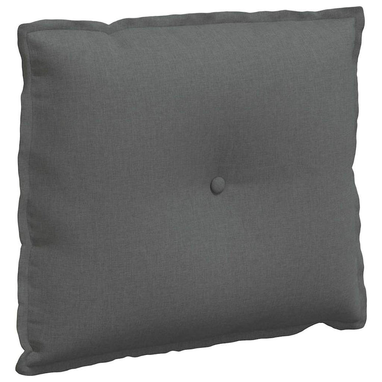 Vidaxx coussin de dossier gris foncé 60 x 19 x 50 cm tissu