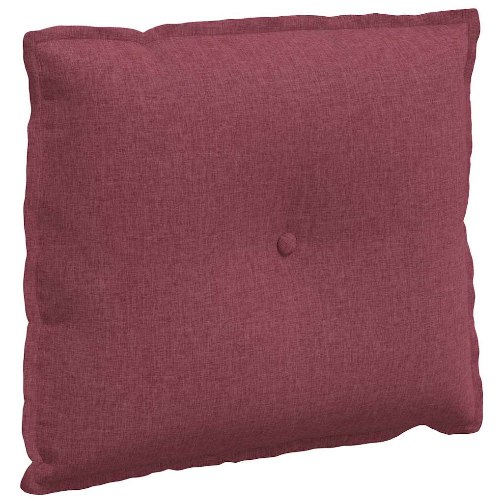 Vidaxx coussin de dossier rouge vin 60 x 19 x 50 cm tissu