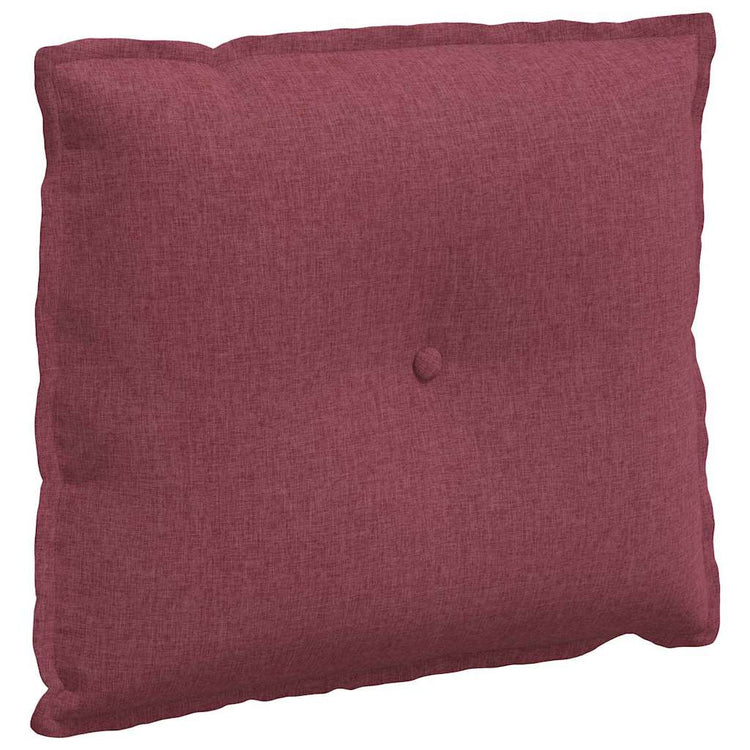 Vidaxx coussin de dossier rouge vin 60 x 19 x 50 cm tissu