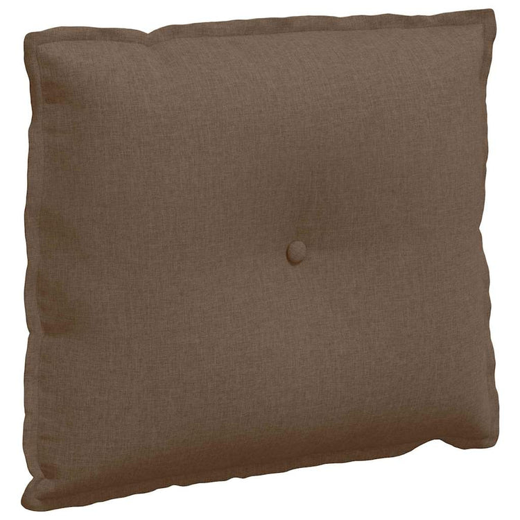 Vidaxx coussin de dossier marron 60 x 19 x 50 cm tissu