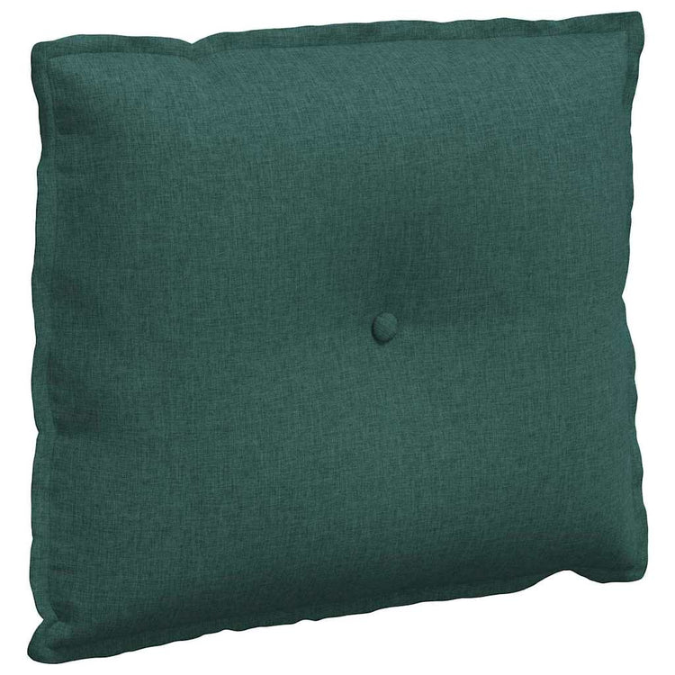 Vidaxx coussin de dossier vert foncé 60 x 19 x 50 cm tissu