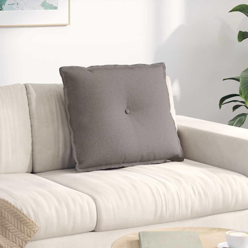 Vidaxx coussin de dossier taupe 60 x 19 x 50 cm tissu