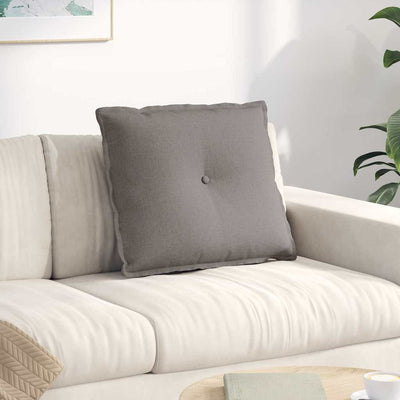 Vidaxx coussin de dossier taupe 60 x 19 x 50 cm tissu