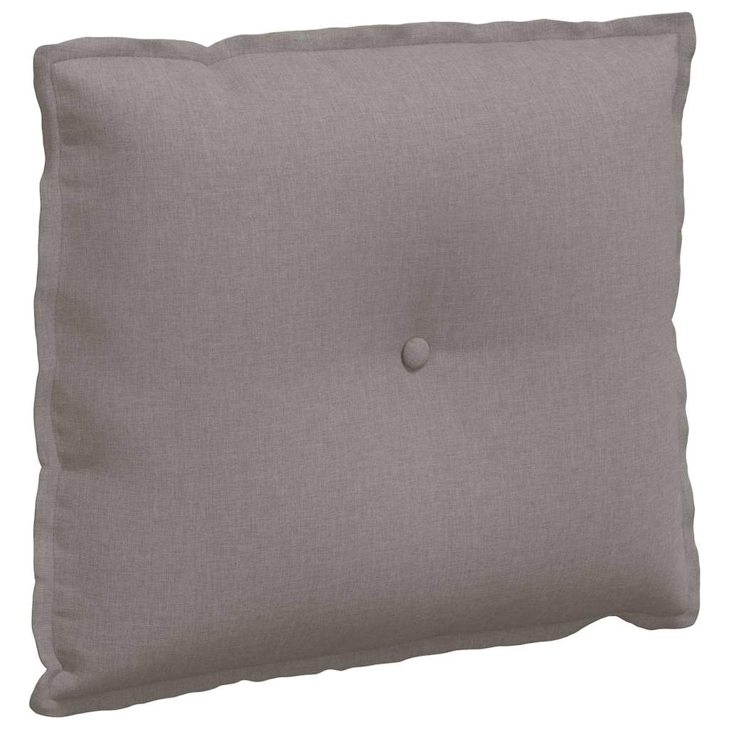 Vidaxx coussin de dossier taupe 60 x 19 x 50 cm tissu