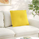 Vidaxx coussin de dossier jaune clair 60 x 19 x 50 cm tissu