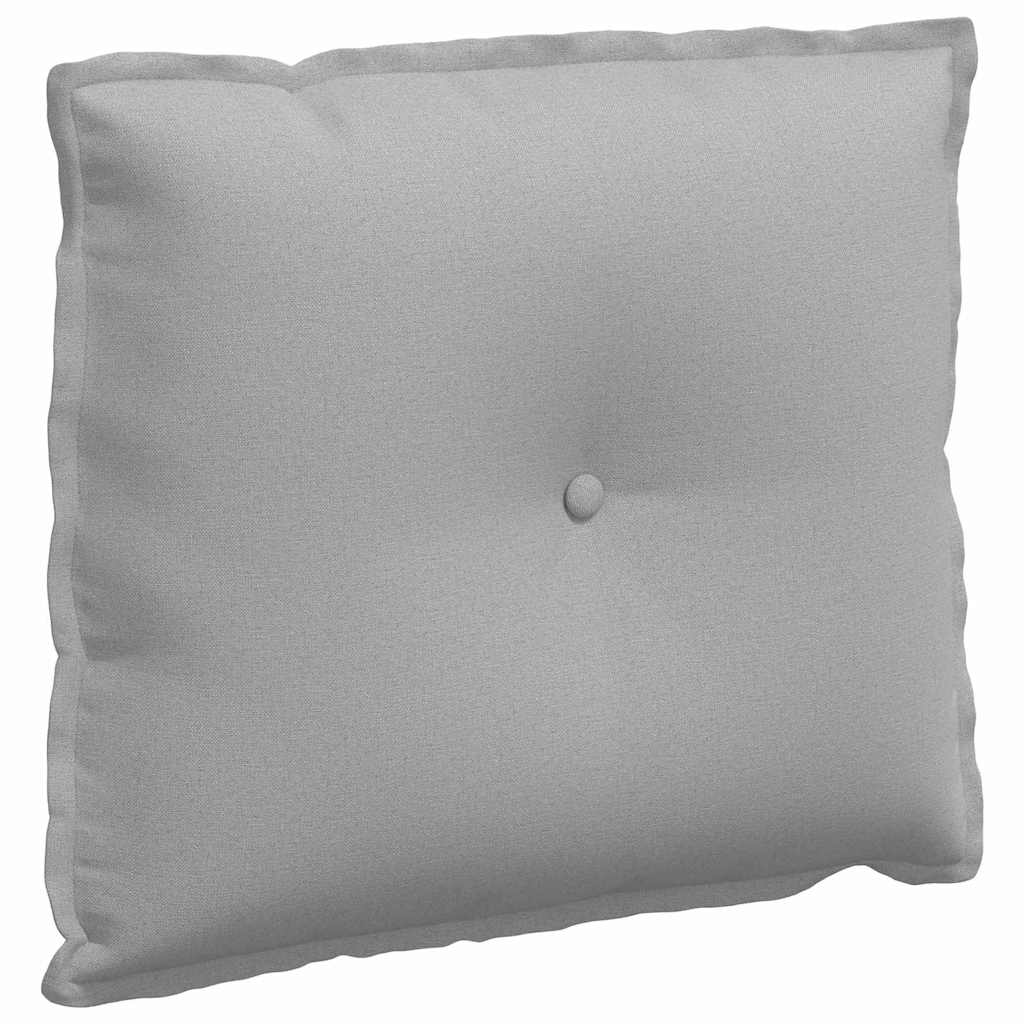 Vidaxx coussin de dossier gris nuage 60 x 19 x 50 cm tissu