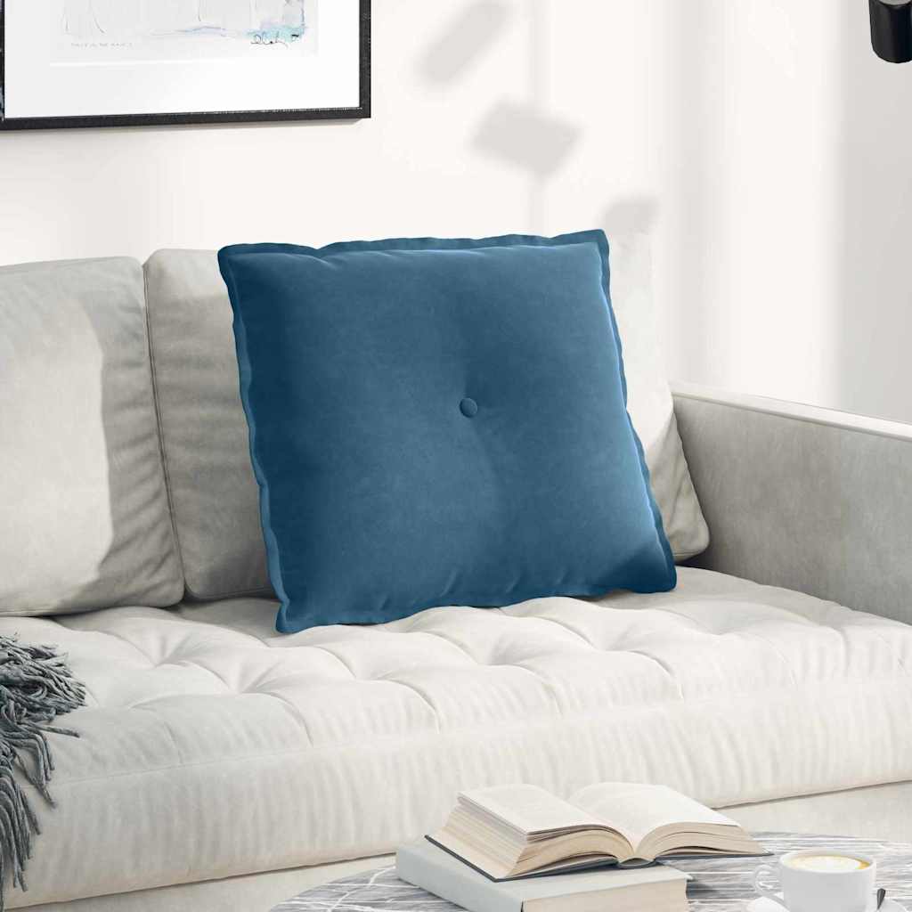 Vidaxx coussin de dossier bleu 60 x 50 cm tissu corde