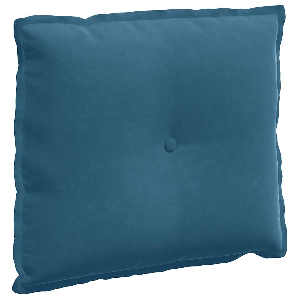 Vidaxx coussin de dossier bleu 60 x 50 cm tissu corde