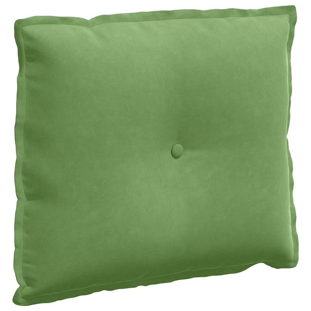 Vidaxx coussin de dossier vert clair 60 x 50 cm tissu corde