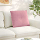 Vidaxx coussin de dossier rose 60 x 50 cm tissu corde