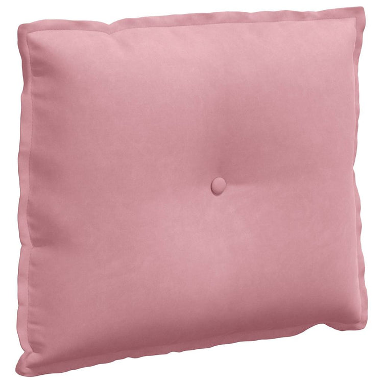 Vidaxx coussin de dossier rose 60 x 50 cm tissu corde