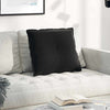 Vidaxx coussin de dossier noir 60 x 50 cm tissu corde