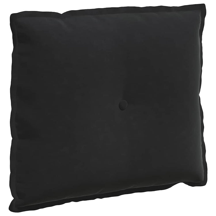 Vidaxx coussin de dossier noir 60 x 50 cm tissu corde