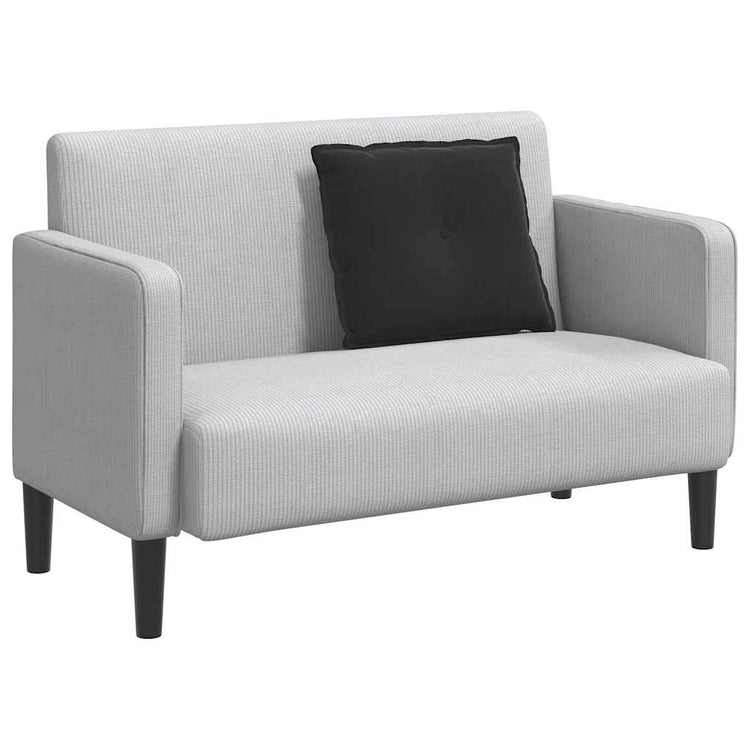 Vidaxx coussin de dossier noir 60 x 50 cm tissu corde