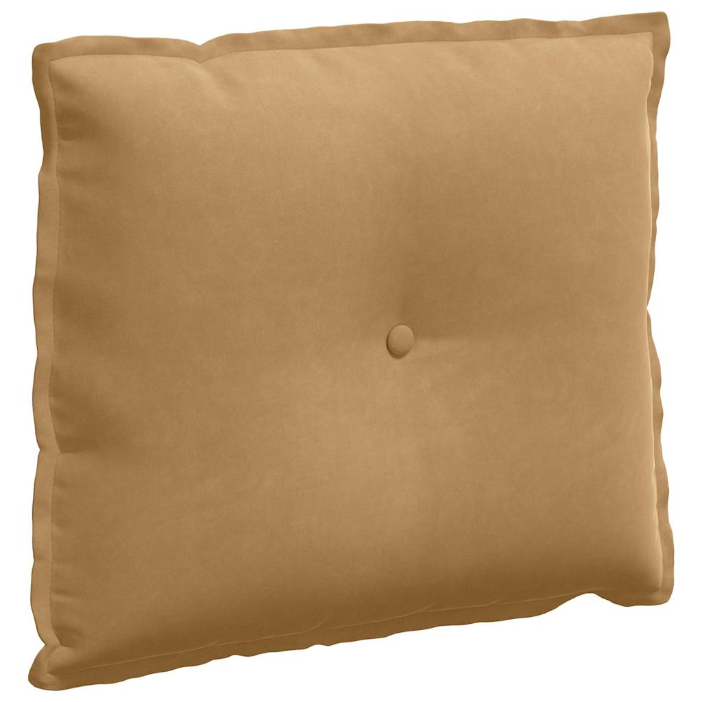 Vidaxx coussin de dossier marron 60 x 50 cm tissu corde