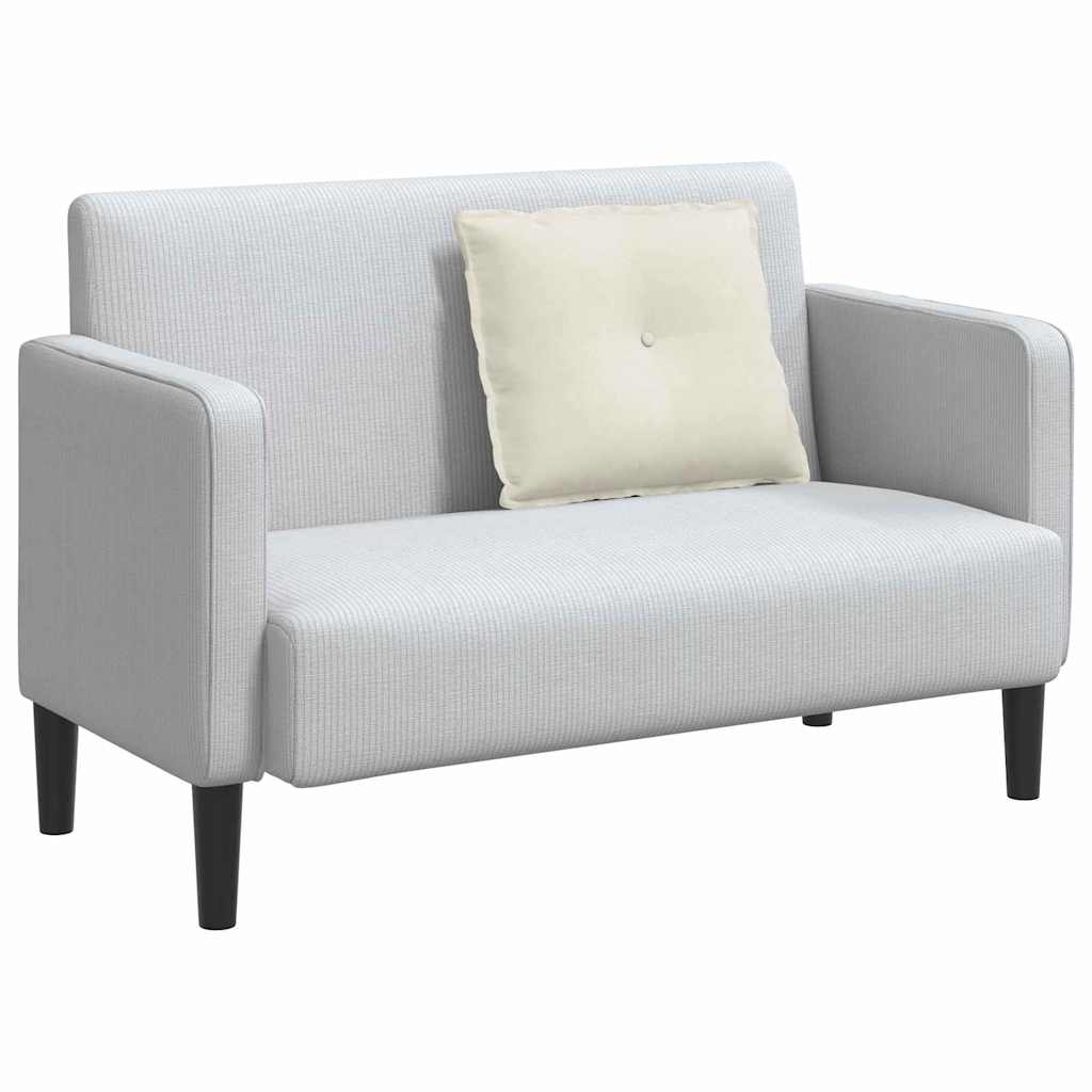Vidaxx coussin de dossier crème 60 x 50 cm tissu corde