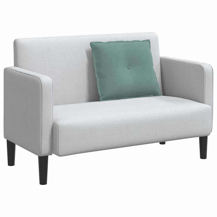 Vidaxx coussin de dossier vert d'eau 60 x 50 cm tissu corde