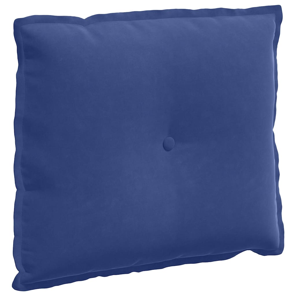 Vidaxx coussin de dossier police bleu 60 x 50 cm tissu corde