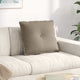 Vidaxx coussin de dossier taupe 60 x 50 cm tissu microfibre