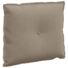 Vidaxx coussin de dossier taupe 60 x 50 cm tissu microfibre