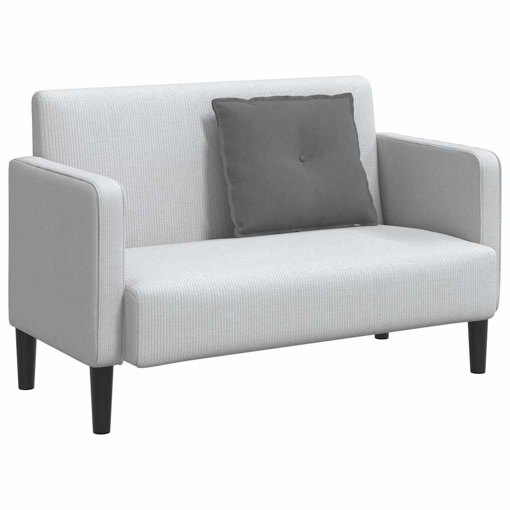 Vidaxx coussin de dossier gris foncé 60 x 50 cm tissu microfibre