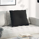 Vidaxx coussin de dossier noir 60 x 50 cm tissu microfibre