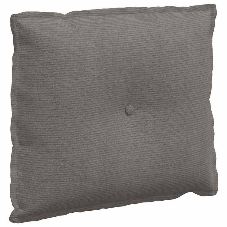 Vidaxx coussin de dossier gris clair 60 x 50 cm tissu corde