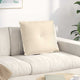 Vidaxx coussin de dossier crème 60 x 50 cm tissu corde