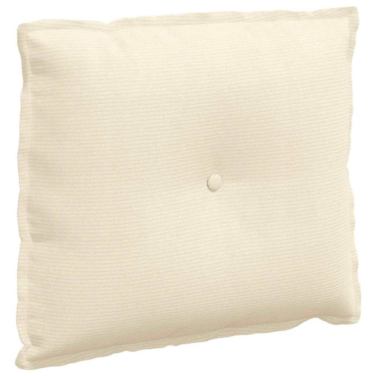 Vidaxx coussin de dossier crème 60 x 50 cm tissu corde