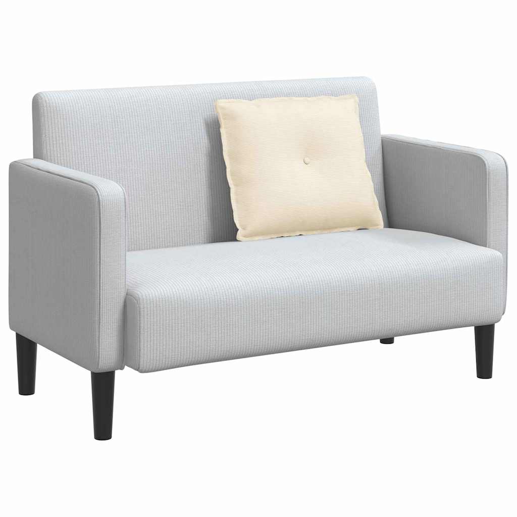 Vidaxx coussin de dossier crème 60 x 50 cm tissu corde