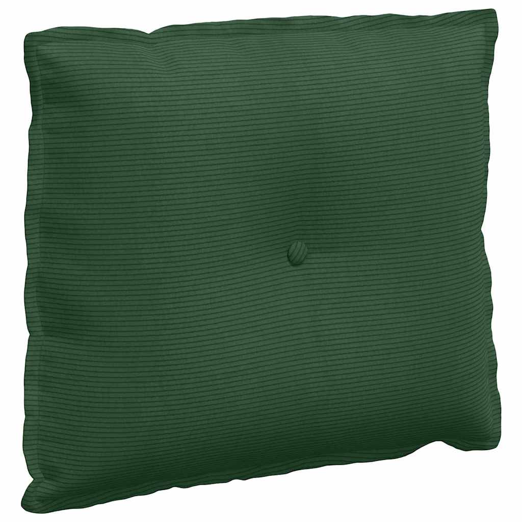 Vidaxx coussin de dossier vert jungle 60 x 50 cm tissu corde