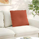 Vidaxx coussin de dossier rouge-orange 60 x 50 cm tissu corde