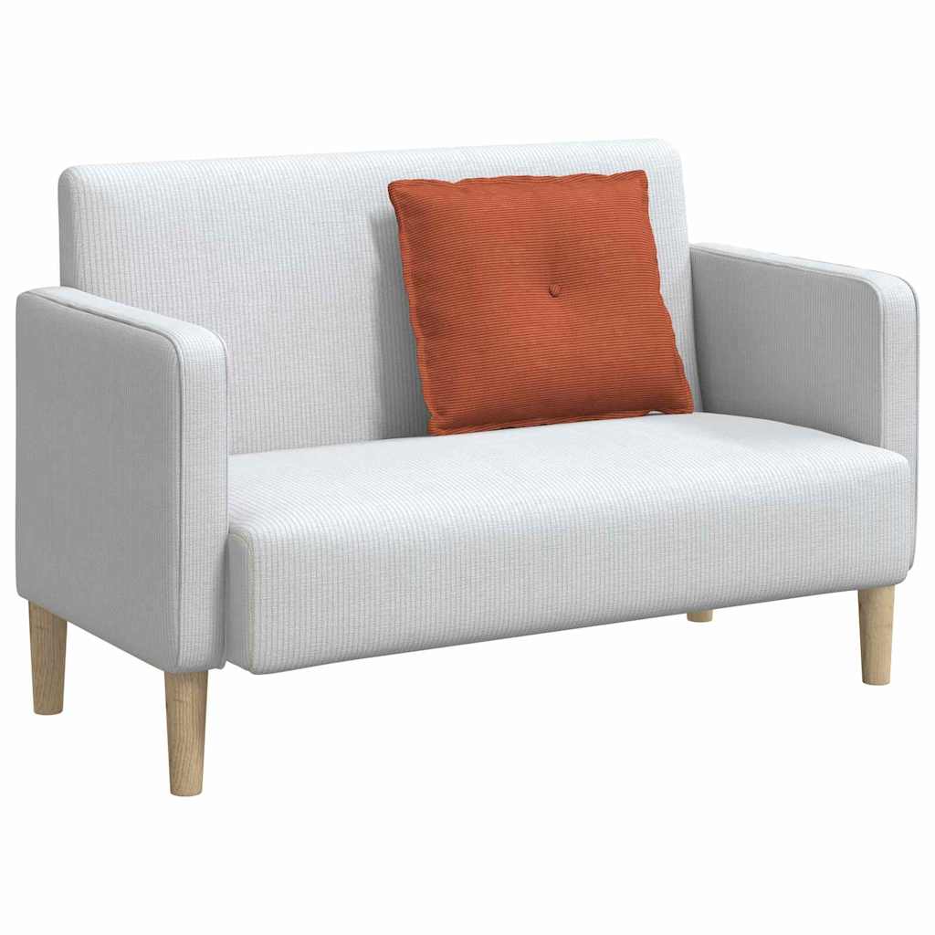 Vidaxx coussin de dossier rouge-orange 60 x 50 cm tissu corde