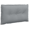 Vidaxx coussin de dossier gris clair 80 x 19 x 50 cm tissu