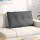 Vidaxx coussin de dossier gris foncé 80 x 19 x 50 cm tissu
