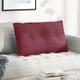 Vidaxx coussin de dossier rouge vin 80 x 19 x 50 cm tissu